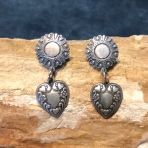 Sterling Silver Heart Earrings